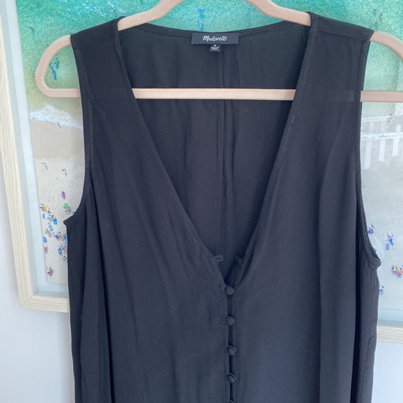 Madewell Dress. Size M. Black - Picture 3 of 3